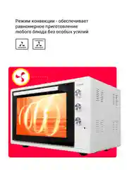 Мини-печь Simfer M7002 серия Albeni Pro XXL (5 режимов работы, конвекция)