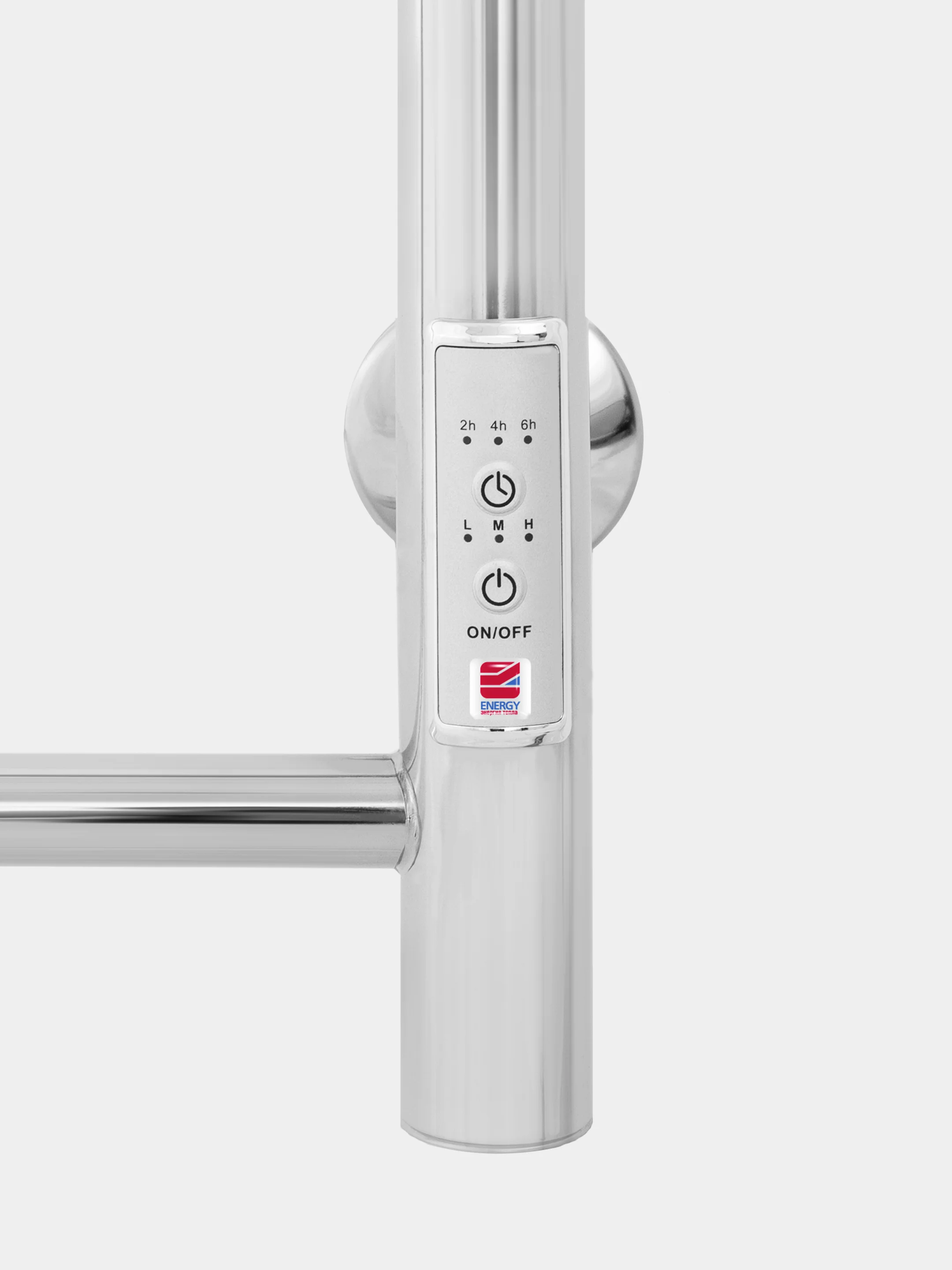 Электрический полотенцесушитель с таймером Energy Round Modus 800x500