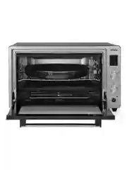 Мини-печь Simfer M7071 (6 режимов, конвекция, двойное стекло, цифровой дисплей, серый)