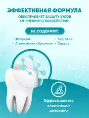 Зубная паста детская PRESIDENT 6+ Ягодный микс (50 RDA), 50 г