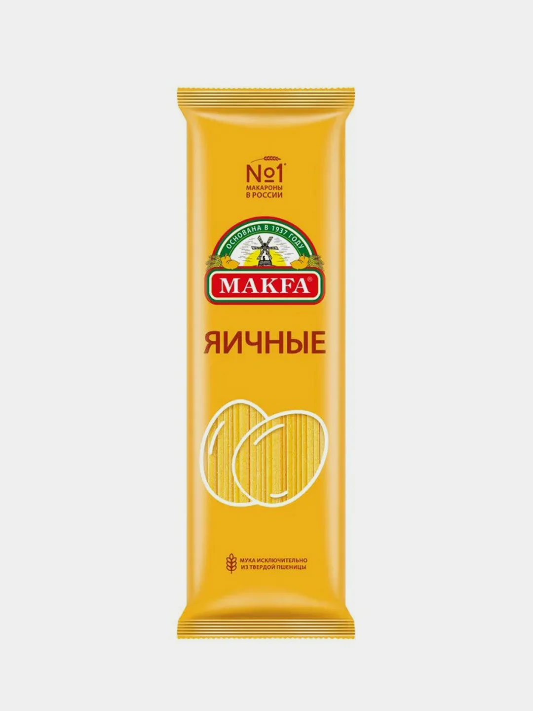 Макаронные изделия MAKFA "Яичные", лапша длинная, 450 г