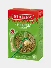 Чечевица зеленая MAKFA, в пакетиках для варки, 400 г