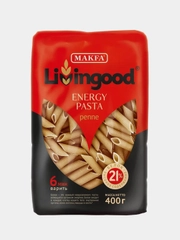Макаронные изделия LIVINGOOD ENERGY PASTA PENNE, 400 г