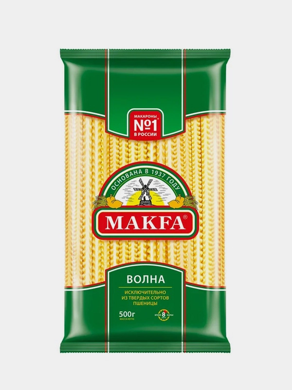 Макаронные изделия MAKFA "ВОЛНА", 500 г