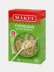 Крупа гречневая ядрица зеленая Makfa, 400 г
