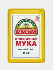 Мука пшеничная MAKFA 2 кг