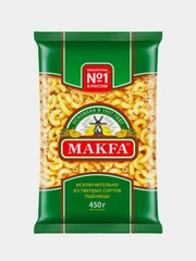 Макаронные изделия Makfa Рожки гладкие, 450 г