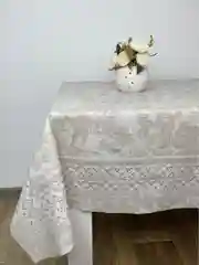 Скатерть на стол, размер 120*150 см, клеенка на тканевой основе