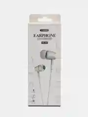 Наушники вакуммные проводные белые
