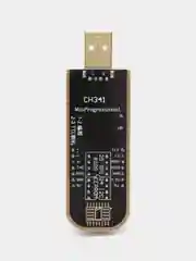 Программатор для компьютера CH341A с пришепкой для пк, arduino / для ремонта ноутбуков