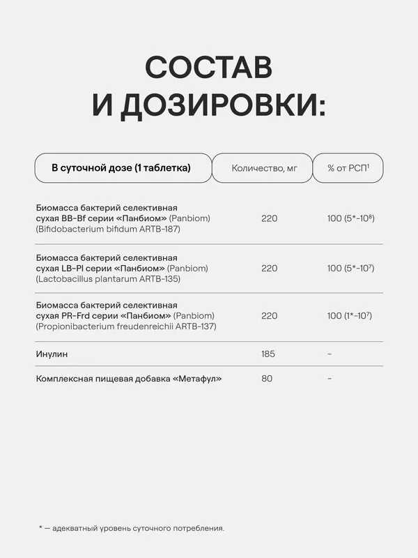 БАД к пище 4fresh "Пробиотики", капсулы
