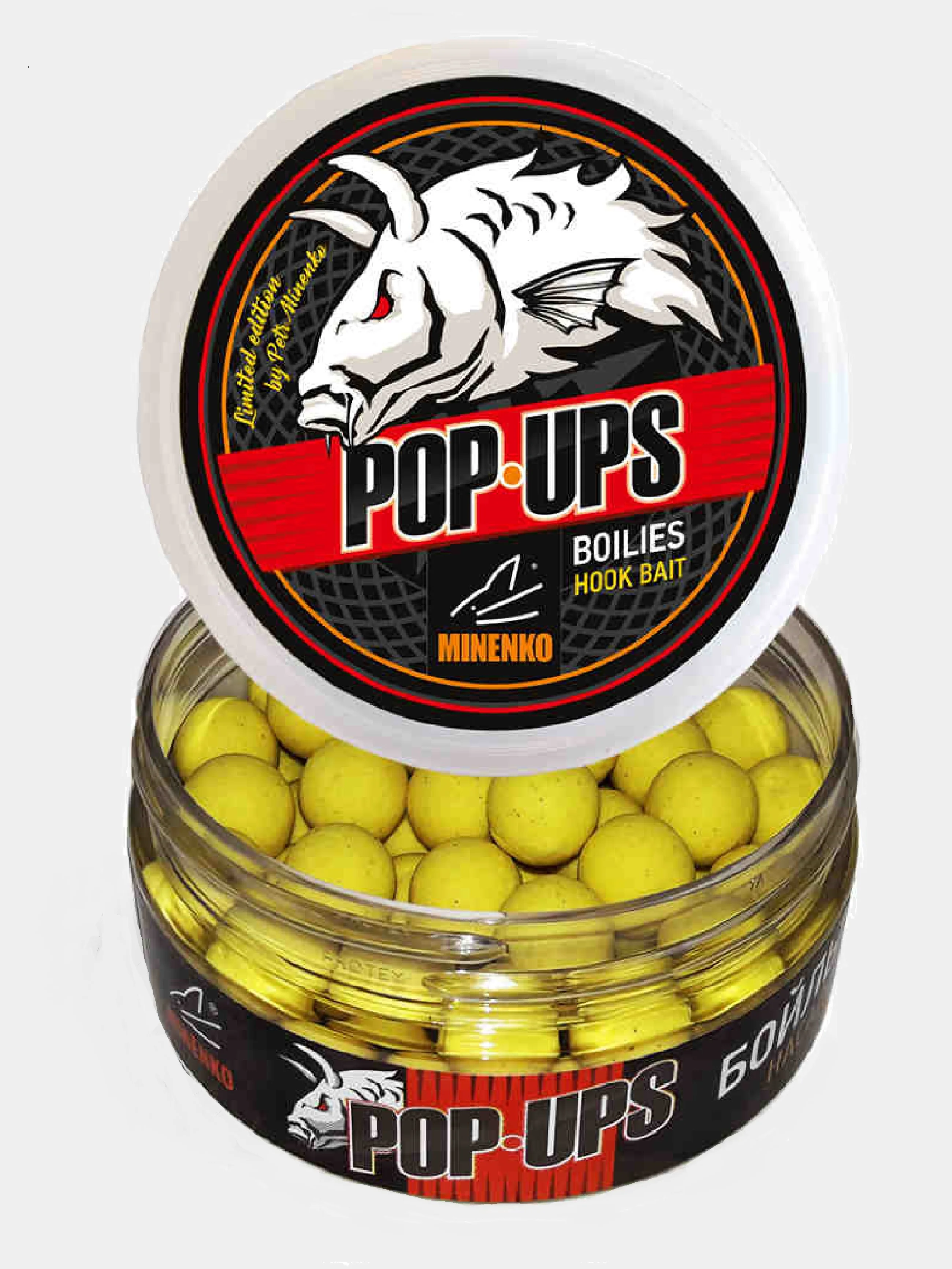 Бойлы насадочные плавающие Minenko Pop-Up 14 мм