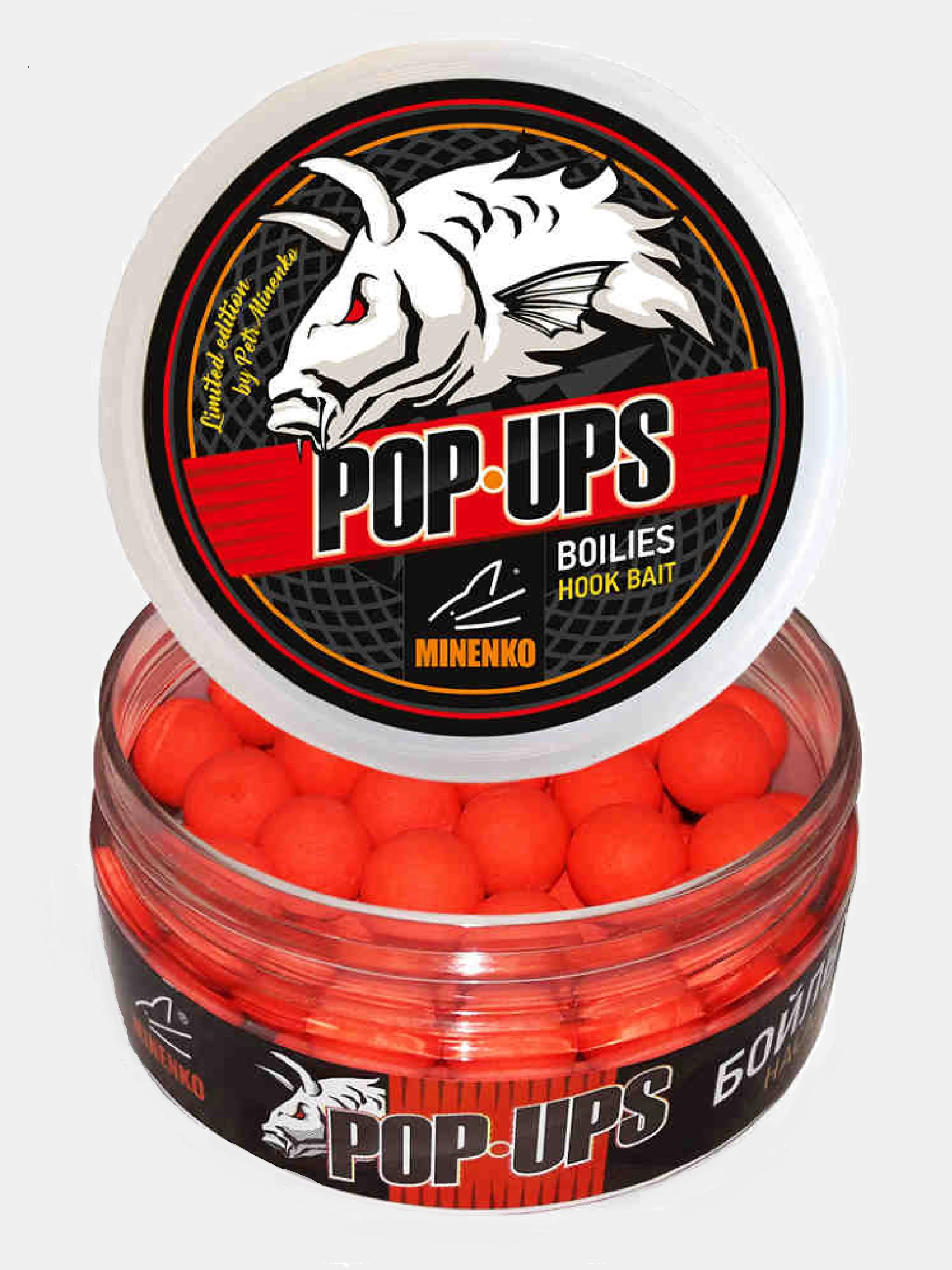 Бойлы насадочные плавающие Minenko Pop-Up 14 мм