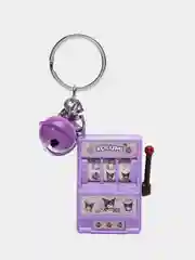 Фиолетовый брелок аниме Kuromy, My Melody, Hello Kitty, брелок казино, игровой автомат Куроми, Китти