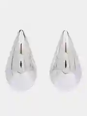Серебряный серьги капли женские