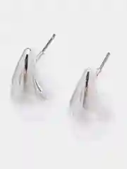 Серебряный серьги капли женские