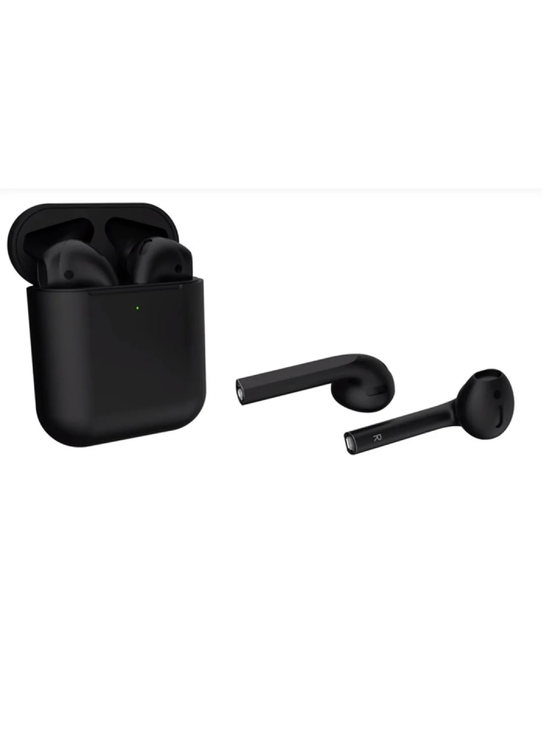 Беспроводные наушники AERPODS 2 черные, Подс 2 black