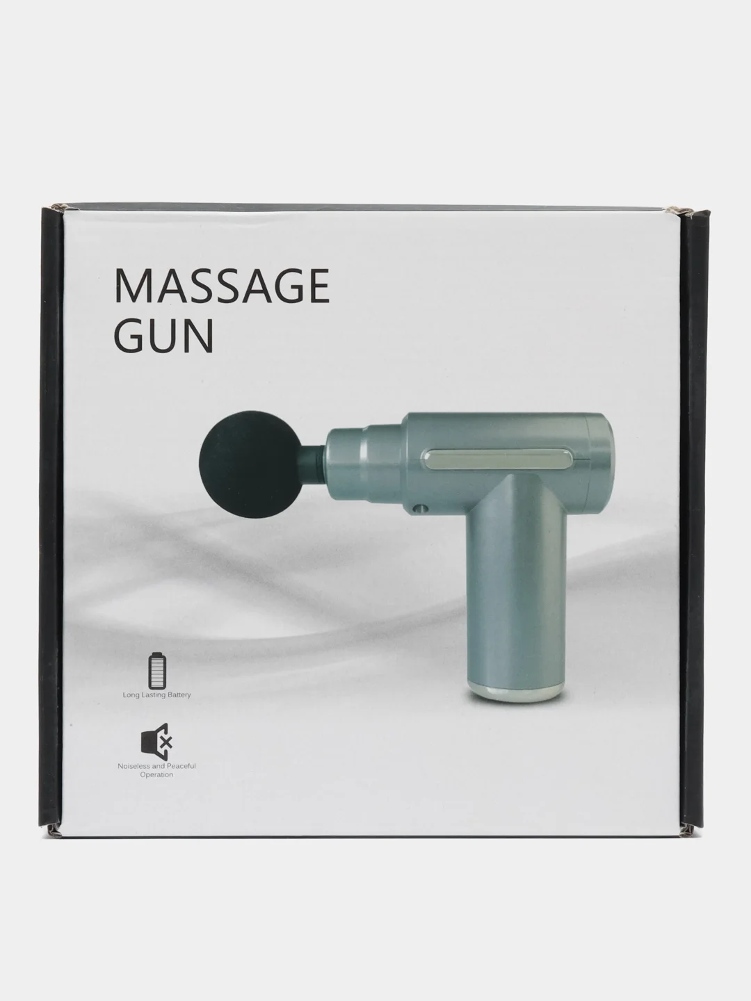 Массажер (массажный ударный пистолет) Massage Gun, чёрный