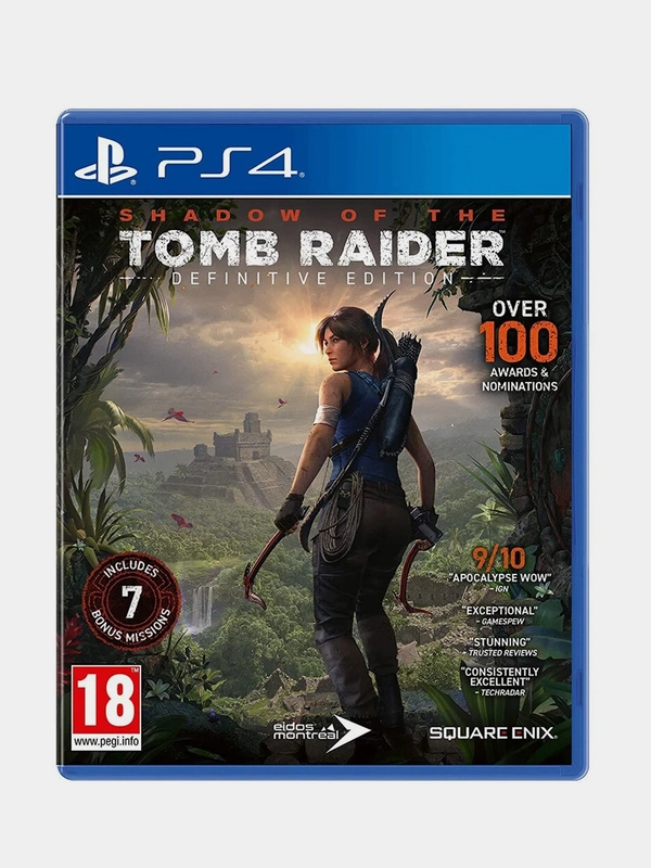 PS4 Shadow of the Tomb Raider Definitive Edition русская версия (БР111524)