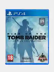 Синий ps4 Rise of the Tomb Raider 20-летний юбилей русская версия (325-72251308)