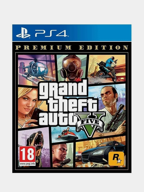 PS4 Grand Theft Auto V Premium Edition GTA 5 русские субтитры (325-72251198)