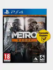 Синий ps4 Metro Redux Возвращение русская версия (325-72311007)