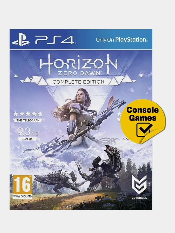 PS4 Horizon Zero Dawn Complete Edition русские субтитры (БР108793)