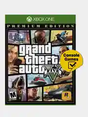 Синий xbox ONE Grand Theft Auto V Premium Edition GTA 5 русские субтитры (26-151275)