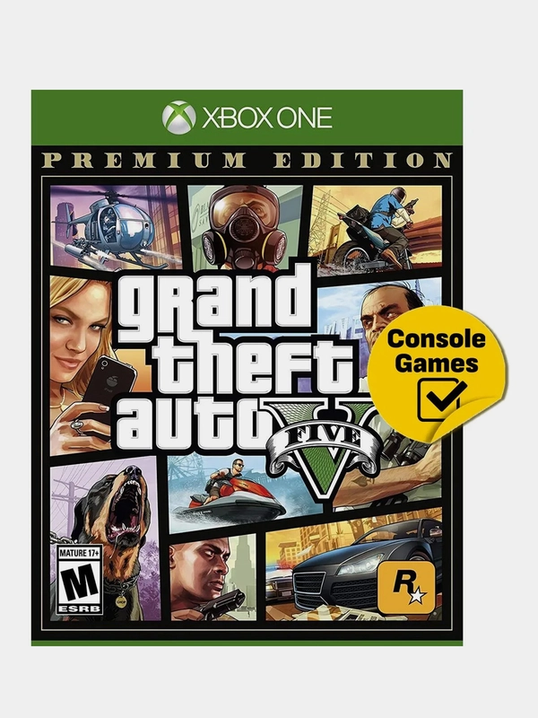 XBOX ONE Grand Theft Auto V Premium Edition GTA 5 русские субтитры (26-151275)