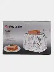 Тостер BRAYER BR2103, 1080 Вт, 7 режимов, разморозка, отмена, автоотключение