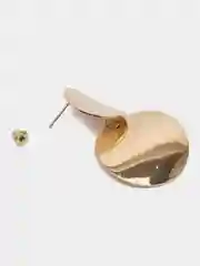 Серьги, бижутерия, женские крупные, круглые