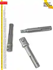 Набор адаптеров для торцевых головок 1/4" 3/8" 1/2" на перфоратор Best Room