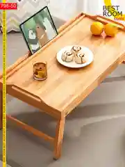 Столик для завтрака складной бамбуковый Best Room / поднос деревянный для ноутбука