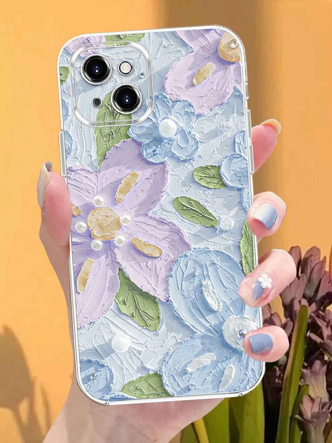 Голубой чехол для айфон (iPhone) 11 12 13 14 15 Pro Max Mini силиконовый