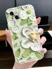 Зеленый чехол для айфон (iPhone) 11 12 13 14 15 Pro Max Mini силиконовый