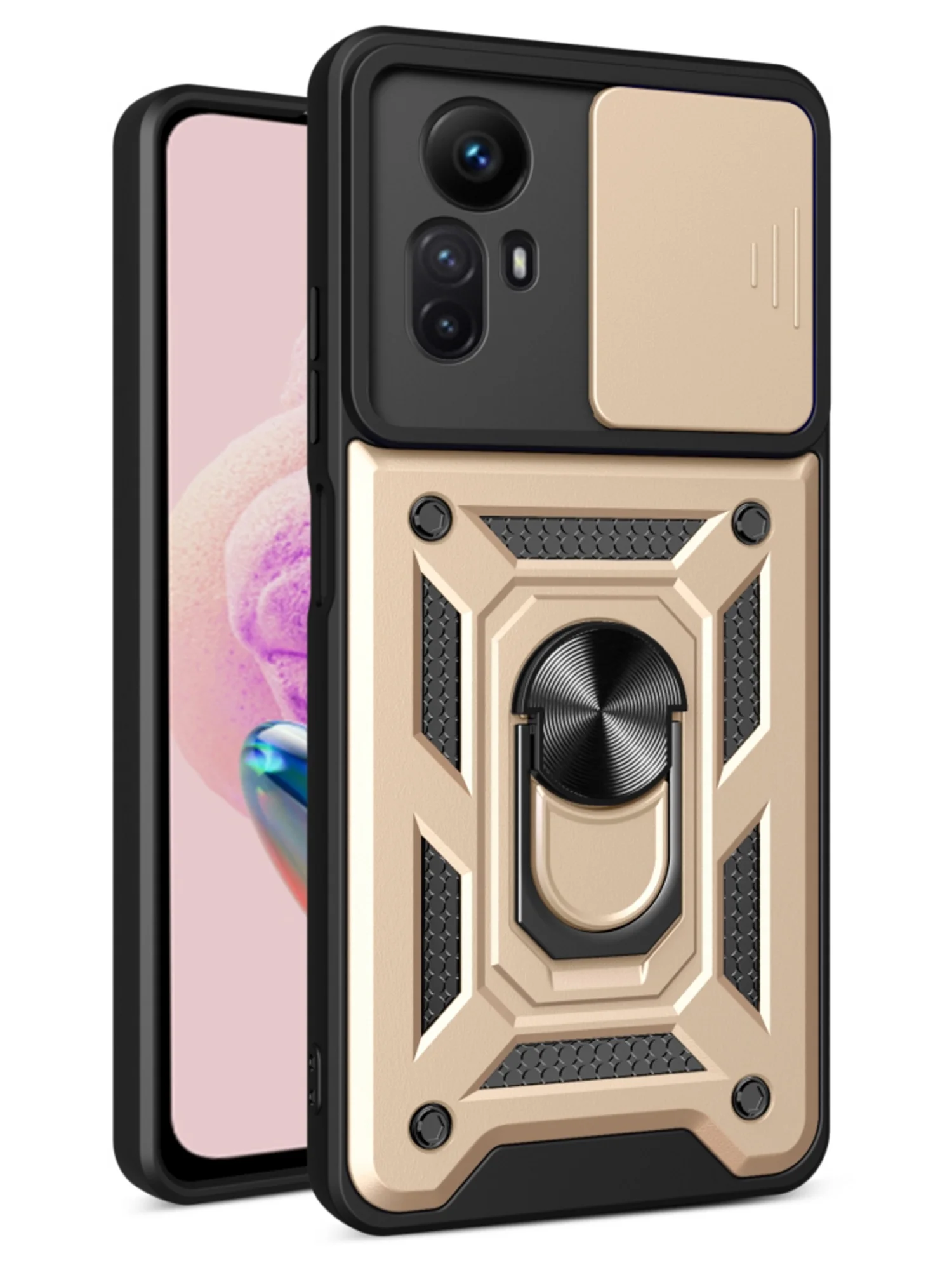 Чехол противоударный armors для Xiaomi Redmi Note 12S / Редми Нот 12S с защитой камеры