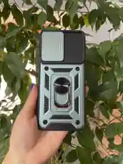 Зеленый чехол противоударный armors для Xiaomi Redmi Note 12S / Редми Нот 12S с защитой камеры