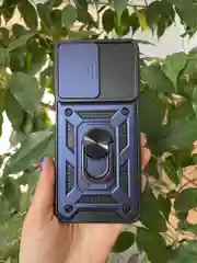 Темно-синий чехол противоударный armors для Xiaomi Redmi Note 12S / Редми Нот 12S с защитой камеры