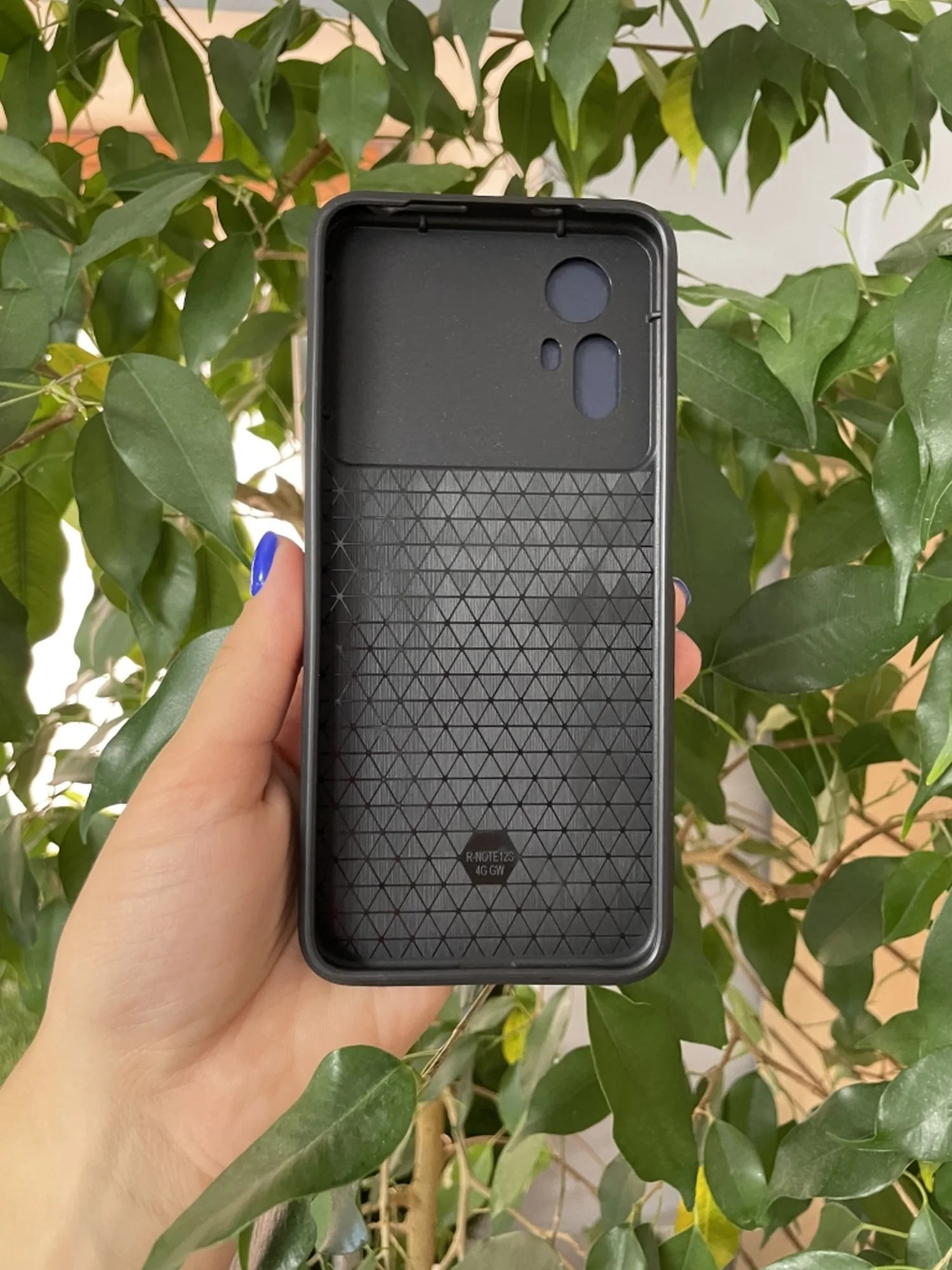 Темно-синий чехол противоударный armors для Xiaomi Redmi Note 12S / Редми Нот 12S с защитой камеры