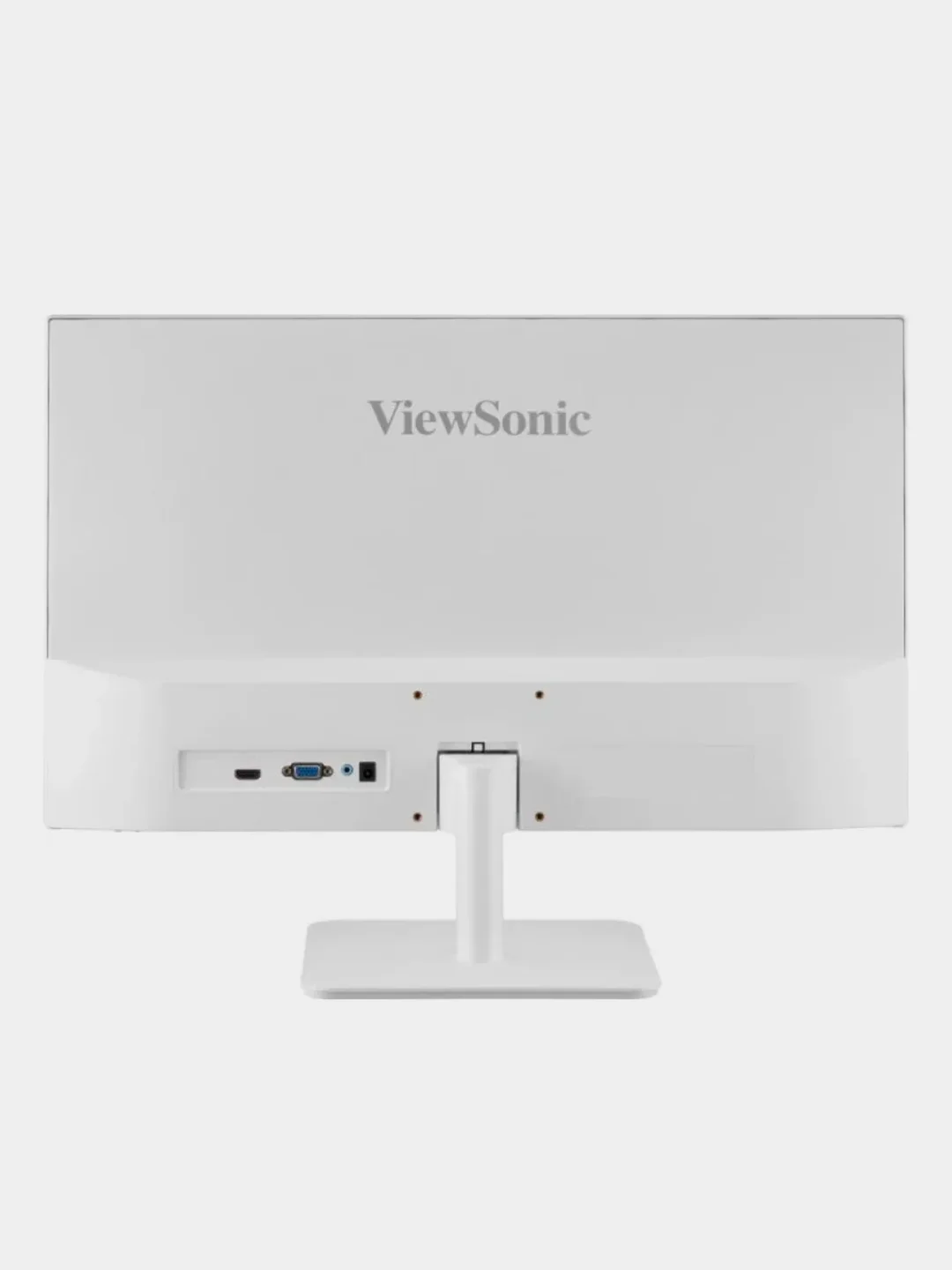 Белый монитор 24" для дома и офиса ViewSonic VA2430-H-W-6 VA экран Full HD белый