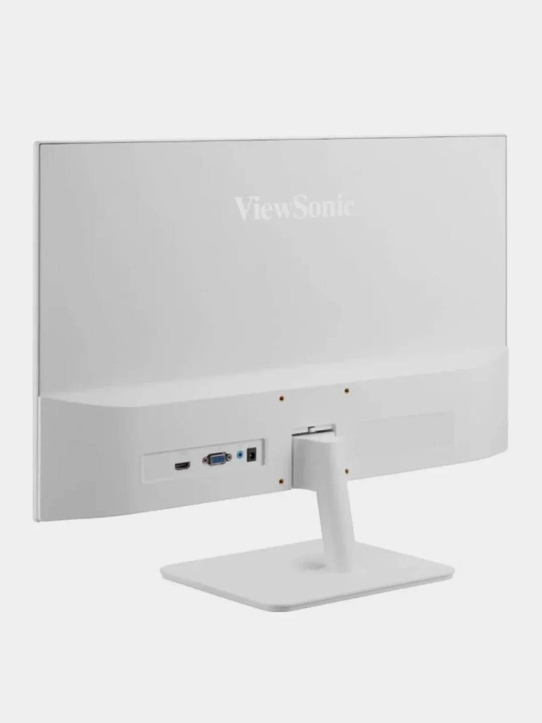 Белый монитор 24" для дома и офиса ViewSonic VA2430-H-W-6 VA экран Full HD белый