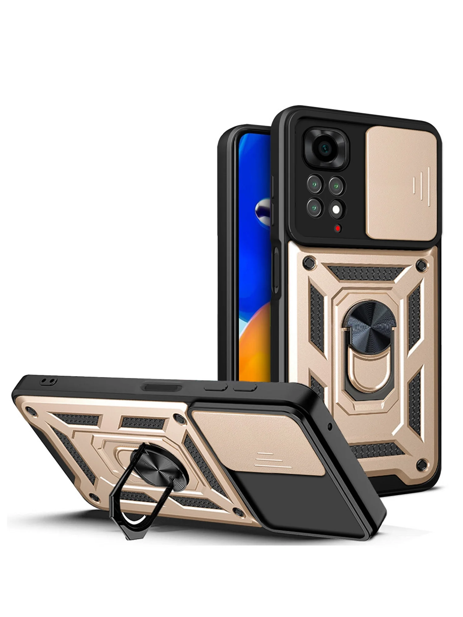 Чехол противоударный armors для Xiaomi Redmi Note 11 и Note 11S 4G с защитой камеры