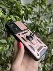 Розовый чехол противоударный armors для Xiaomi Redmi Note 11 и Note 11S 4G с защитой камеры