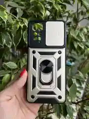 Золотой чехол противоударный armors для Xiaomi Redmi Note 11 и Note 11S 4G с защитой камеры