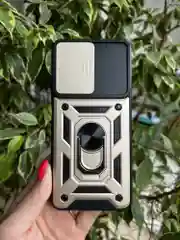Золотой чехол противоударный armors для Xiaomi Redmi Note 11 и Note 11S 4G с защитой камеры