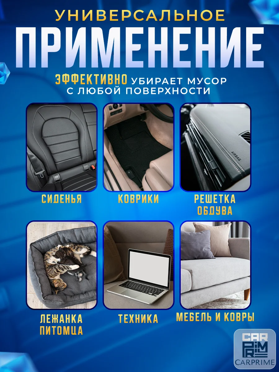 Беспроводной автомобильный пылесос Carprime L0432