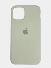 Чехол SILICONE COVER для iPhone 11 Pro, серое яблоко
