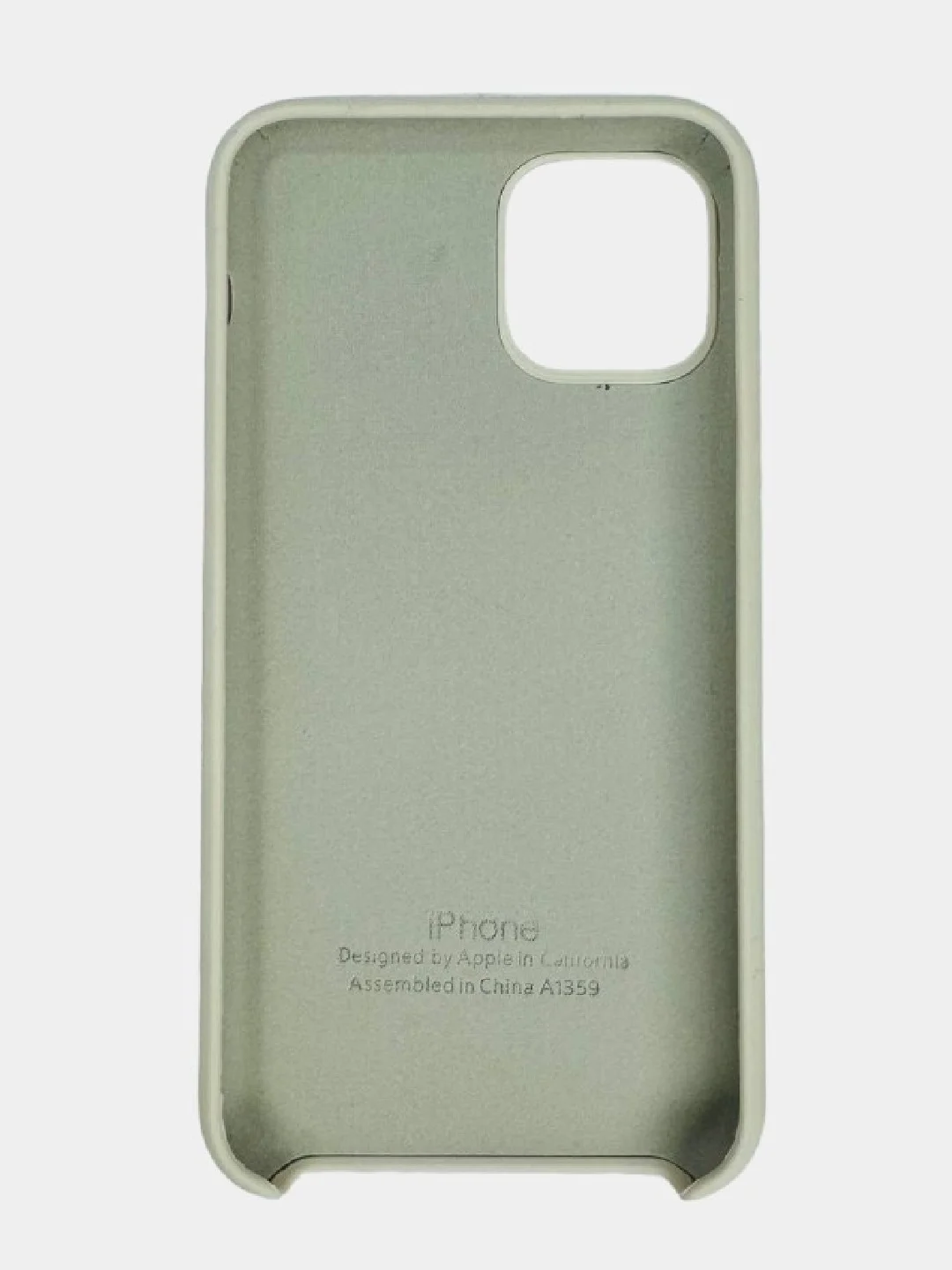 Чехол SILICONE COVER для iPhone 11 Pro, серое яблоко
