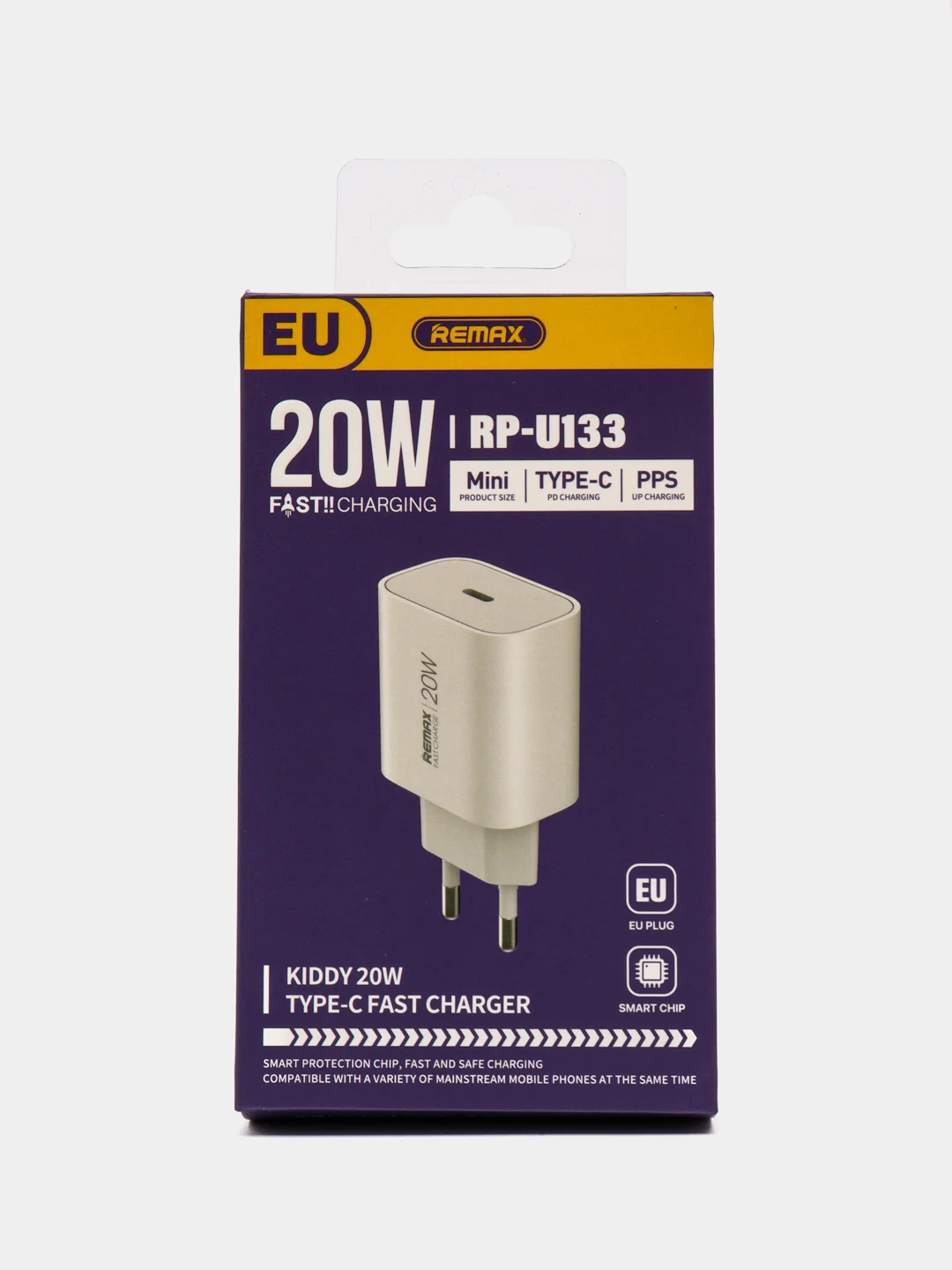 Блок питания для iPhone и Android Type-C, быстрая зарядка, 20 W, Адаптер питания телефона