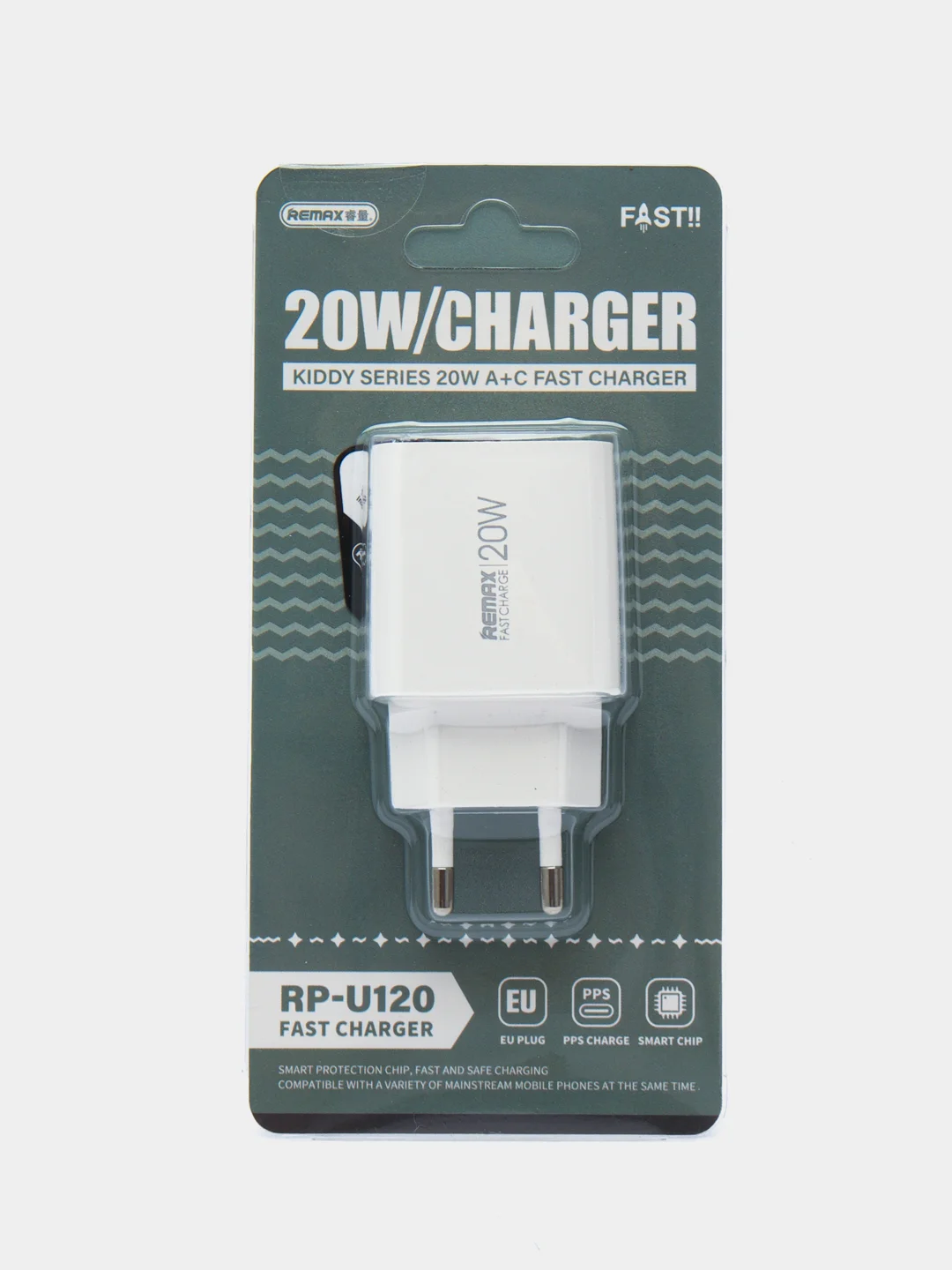Блок питания для iPhone и Android USB и Type-C, быстрая зарядка, 20 W, Адаптер питания